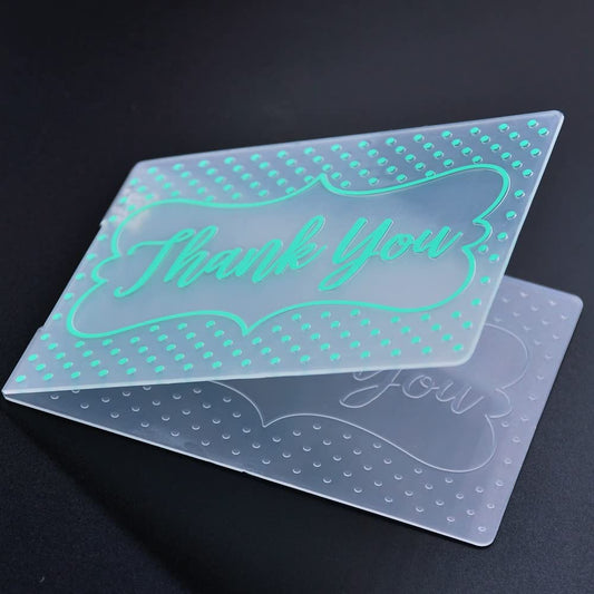 Plastic Embossing Folder 10.6x14.5cm for Card Making