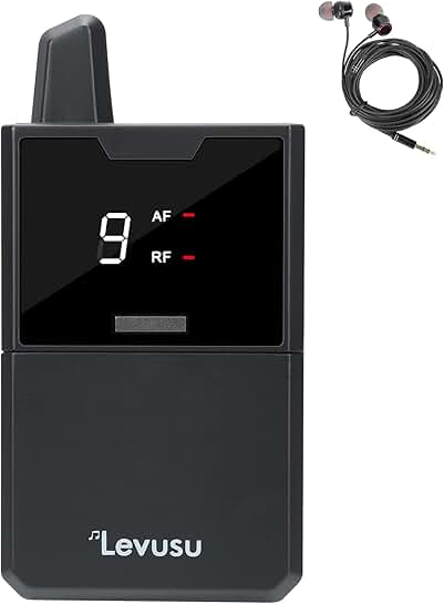 Professional IEM Stereo System with Bodypack and Earphone