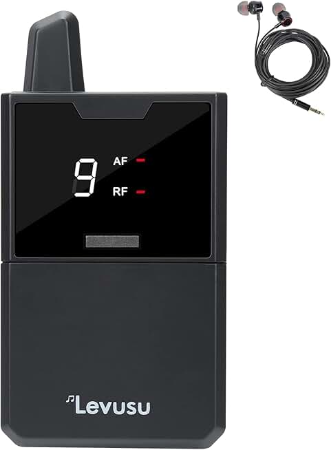 Professional IEM Stereo System with Bodypack and Earphone