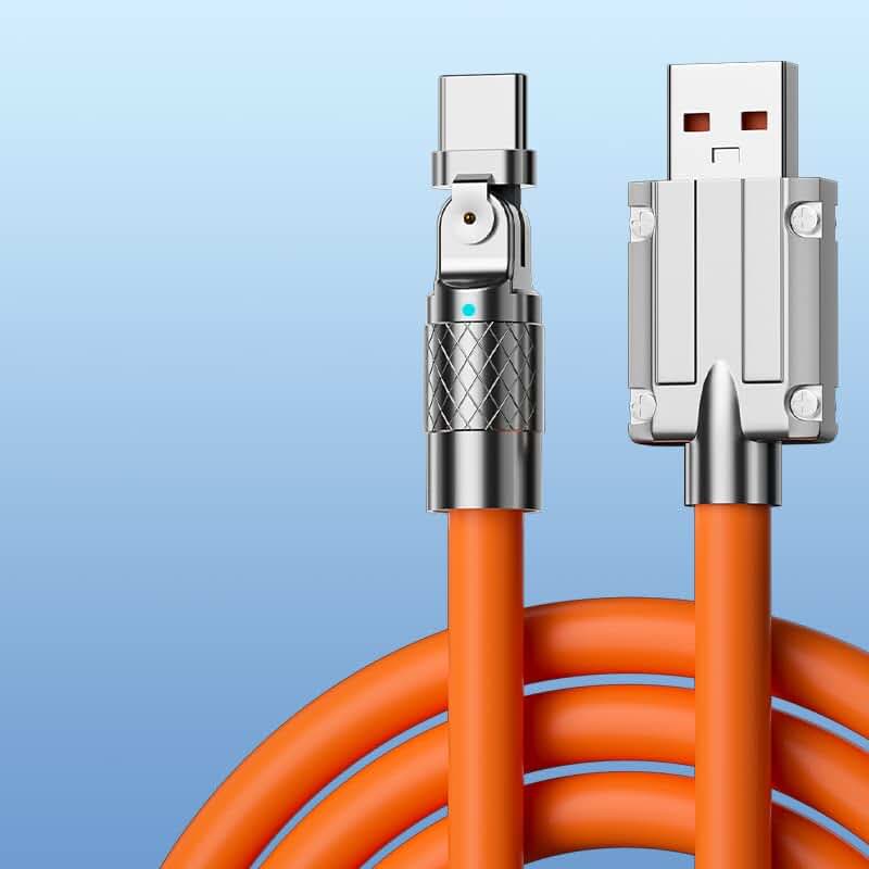 180° Rotating USB Charging Cable for iPhone and iPad