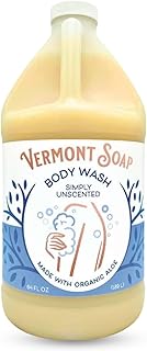 Unscented Shea Butter Body Wash for Moisturizing 64oz