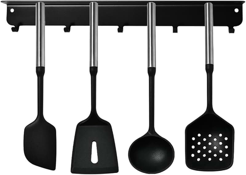 19-Piece Nonstick Cookware Set with Detachable Handles