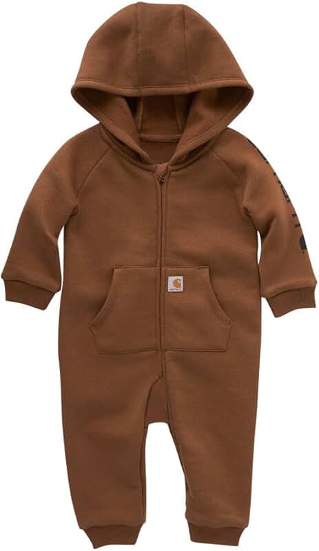 Kids' Fleece Zip-Front Coverall for Boys