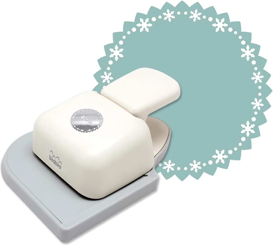 Snowflake Shape Lever Action Paper Craft Punch