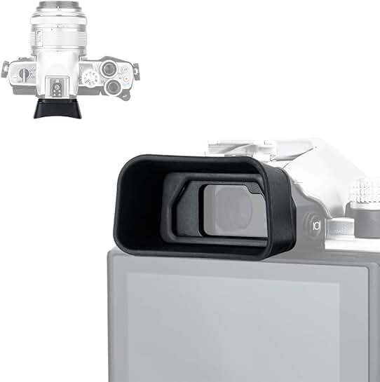 Soft Silicone Camera Eyecup for OM-5 and OM-D Cameras