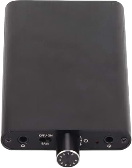 Portable Hi-Fi Headphone Amplifier with 3.5mm and Type C Inputs