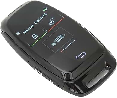 Black Car Remote Starter Key with LCD Display