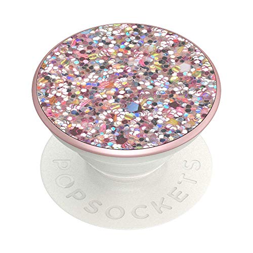 Phone Grip and Stand in Sparkle Rosebud Pink