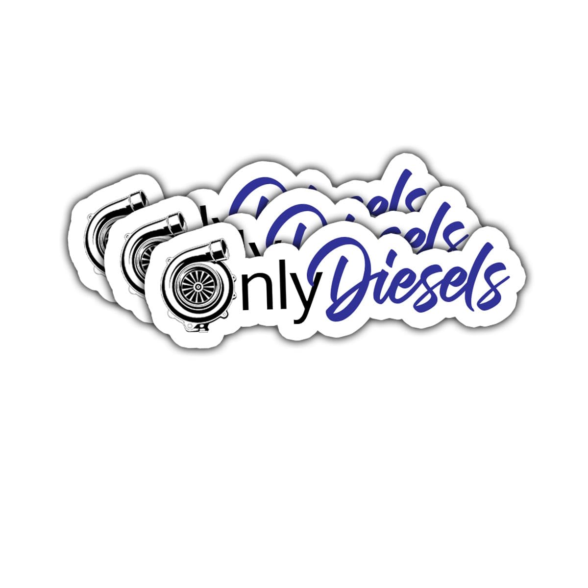 Diesel Truck Turbo Repair Sticker Set