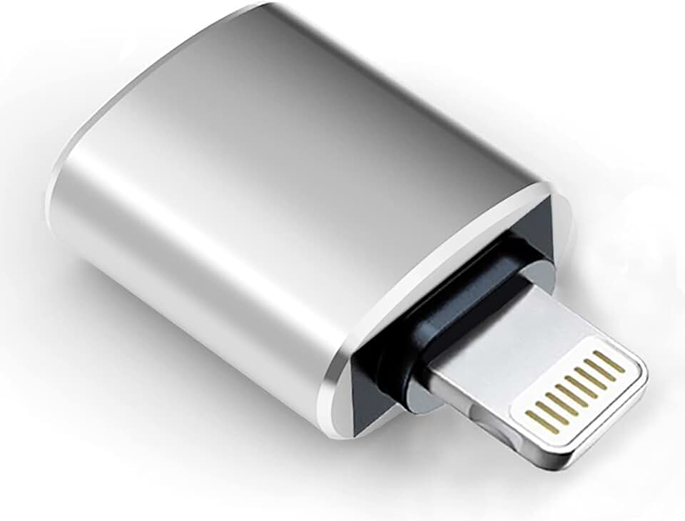 Lightning to USB Camera Adapter for iPhone and iPad