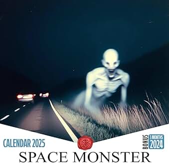 2025 Space Monster Calendar with 2024 Preview