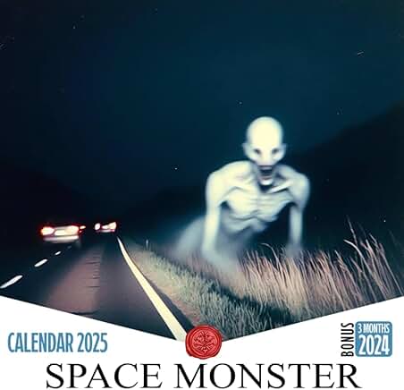 2025 Space Monster Calendar with 2024 Preview