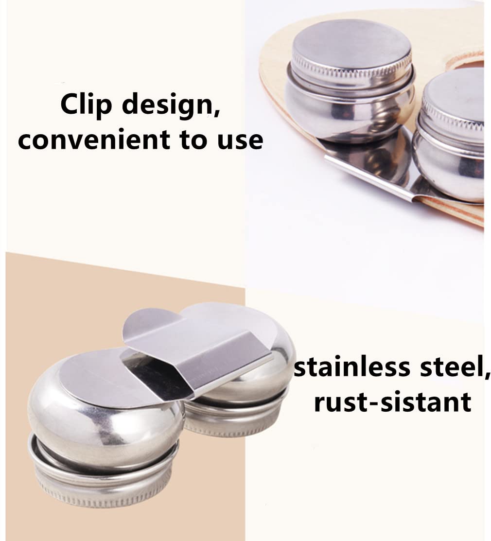 Stainless Steel Oil Painting Palette Cup 1PC