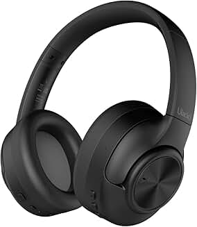 Wireless Over-Ear Noise Cancelling Headphones with 60H Playtime