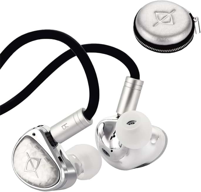 High Fidelity Wired Earphones with Interchangeable Cable