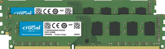 RAM 16GB Kit (2x8GB) DDR3 1600 MHz CL11 Desktop Memory CT2K102464BD160B