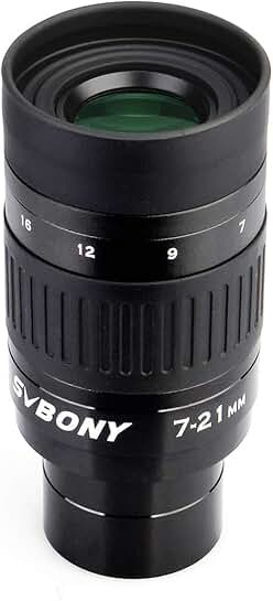 Zoom Eyepiece 7-21mm for Telescope