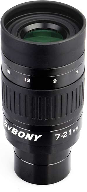 Zoom Eyepiece 7-21mm for Telescope