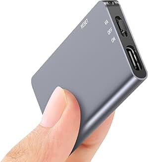 128GB Digital Voice Recorder with 1520 Hours Storage