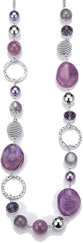 Long Beaded Necklace for Women