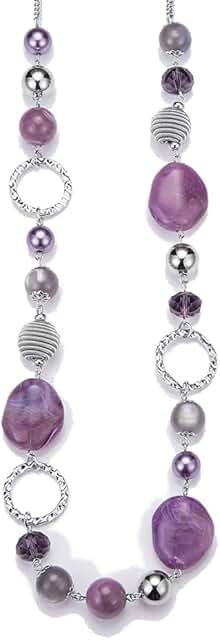 Long Beaded Necklace for Women