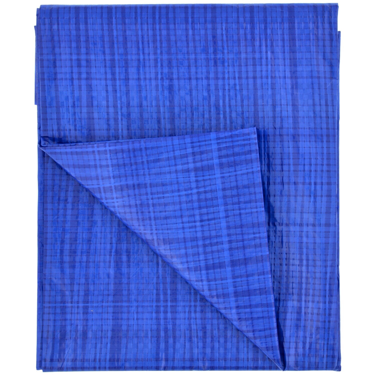 Tool Bench Hardware Blue Plastic Tarps, 4x6 ft. (Pack of 36)