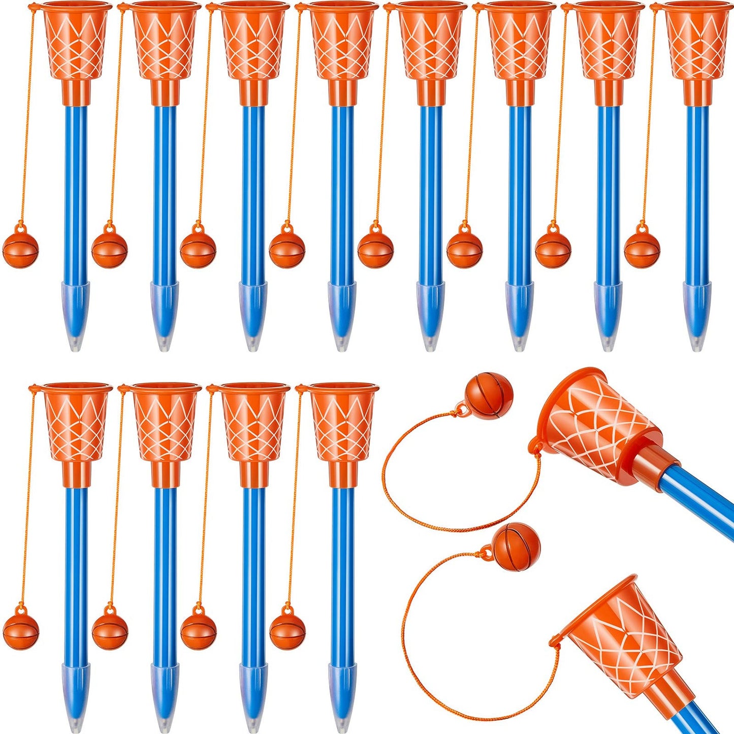 Basketball Hoop Ballpoint Pens for Sports and Parties