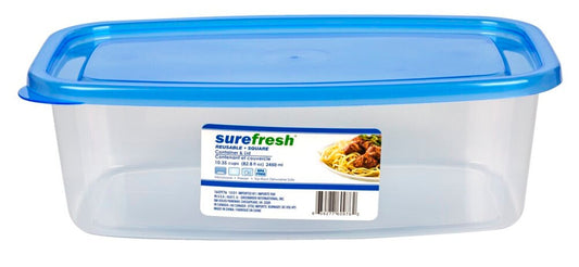 Sure Fresh Plastic Storage Containers, 10.35-cup Capacity (Pack of 24)