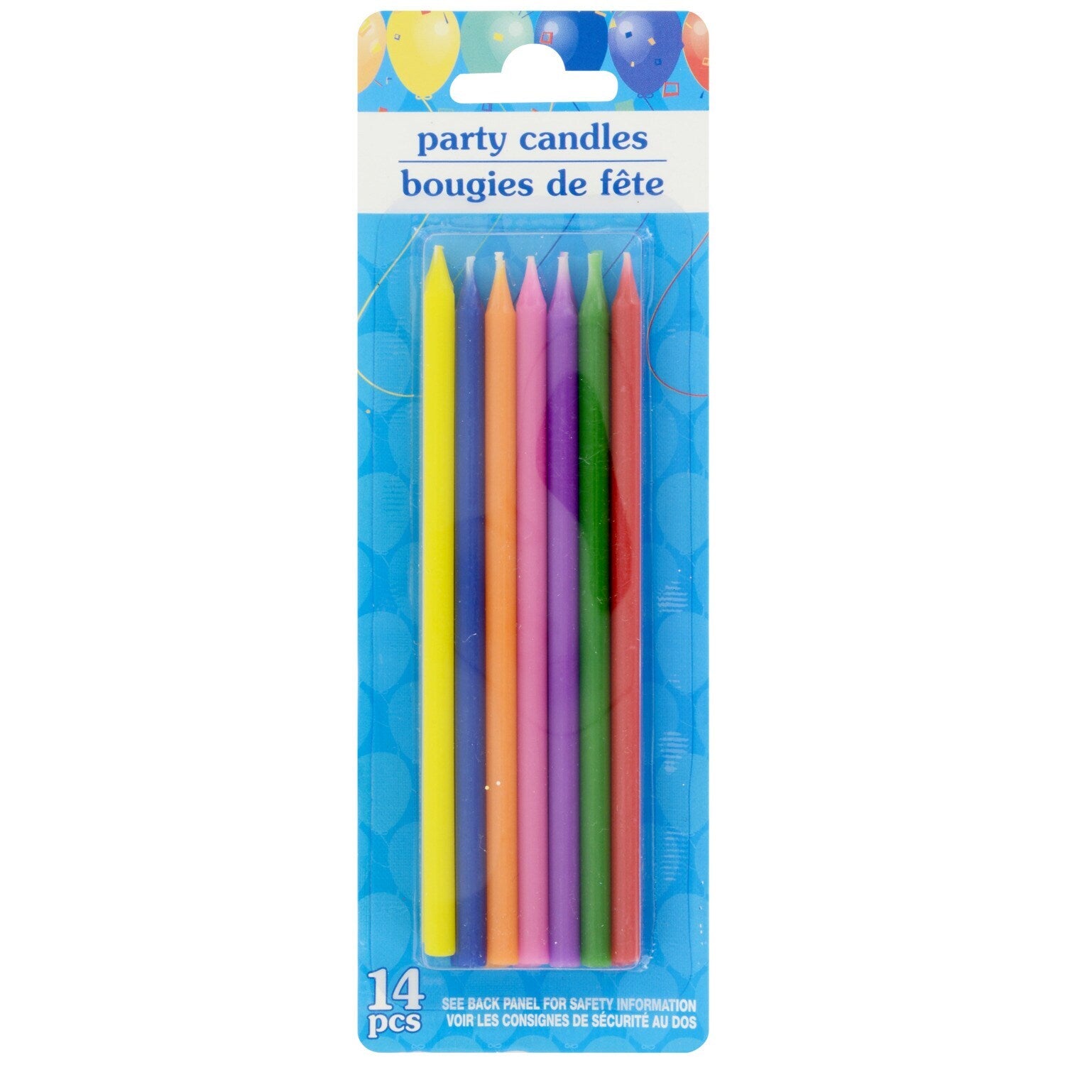 Tall Birthday Candles, 14-ct. Packs (Pack of 36)