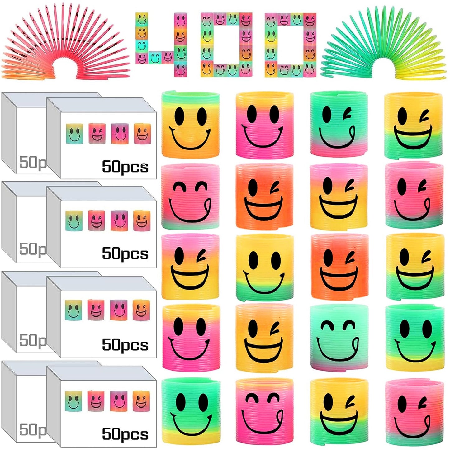 Springtime Fun Pack - 400 Mini Party Favors for Kids 3-8! Perfect for Goodie Bags, Classroom Prizes, and Small Bulk Toy Gifts to Bring Smiles to Every Child's Face!