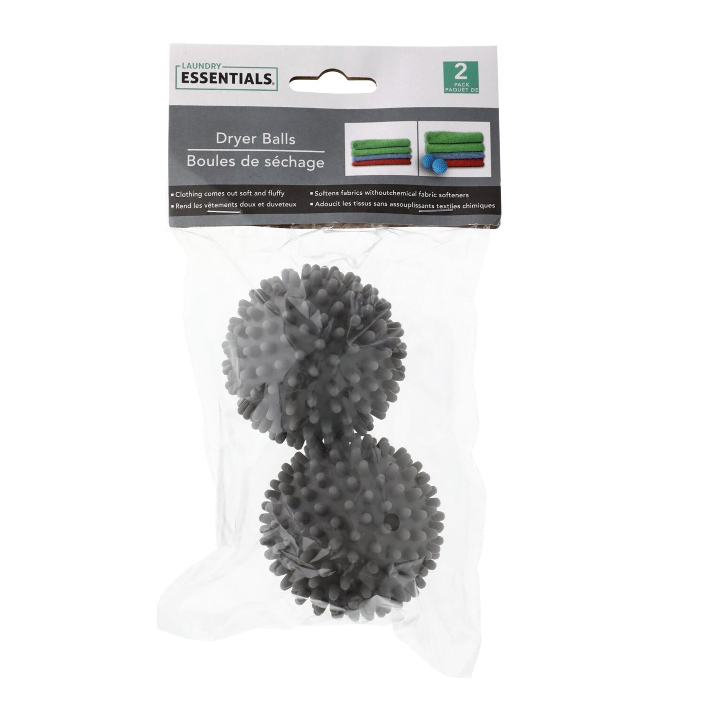 Essentials Colored Dryer Balls, 2-ct. Packs (Pack of 36)