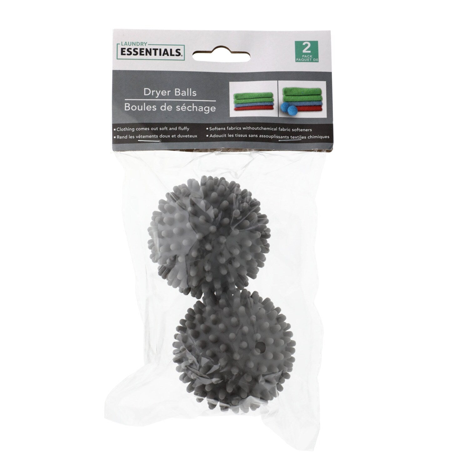 Essentials Colored Dryer Balls, 2-ct. Packs (Pack of 36)