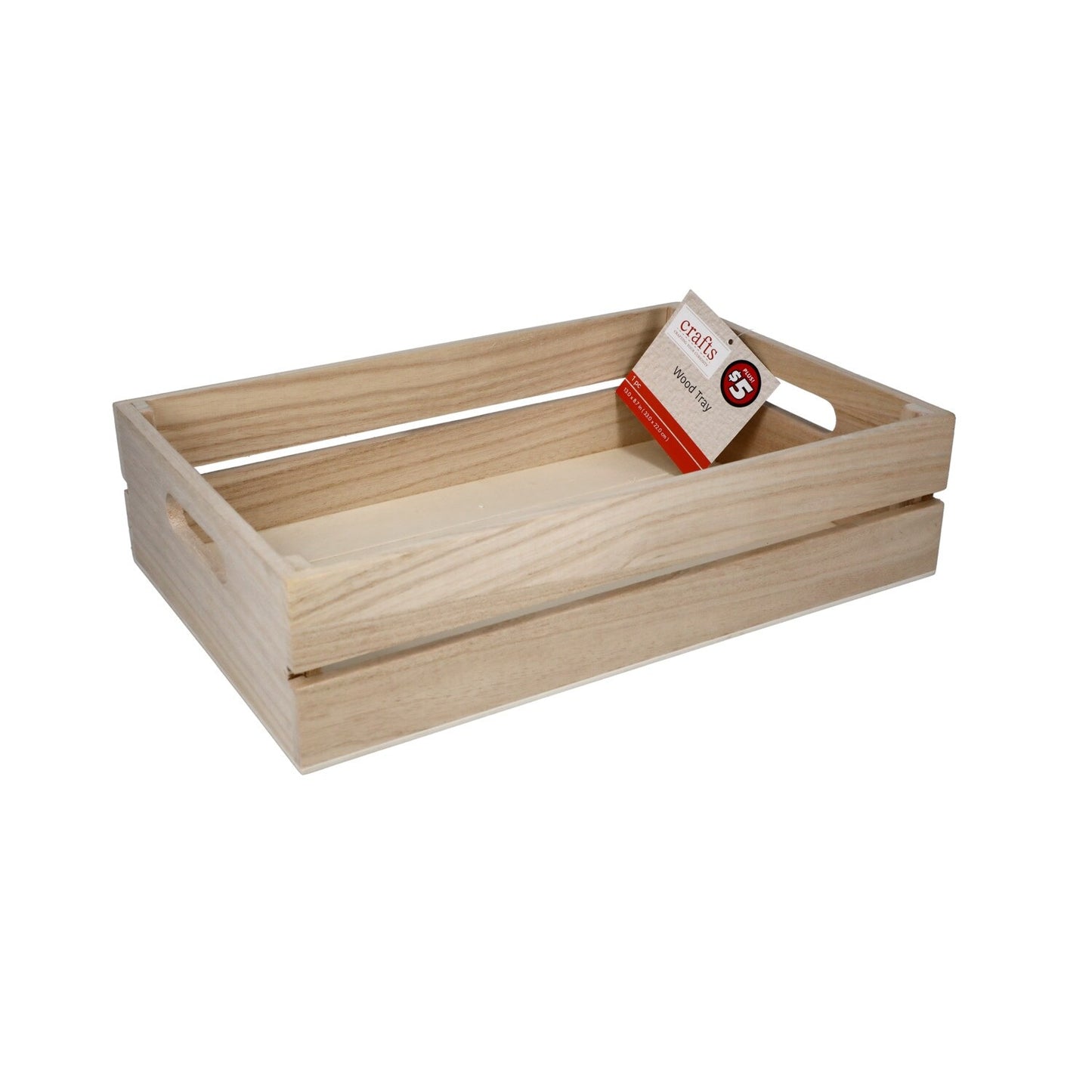 Rustic Wooden Slatted Trays, 9.85x13.75-in. (Pack of 8)