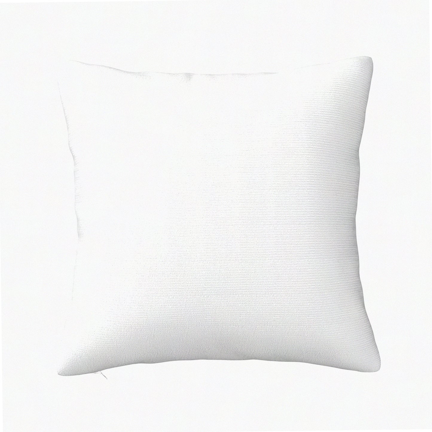 Personalized Photo Pillowcase - Custom Square Cushion Cover for Sofa, Couch, Bed - Farmhouse Decor - White - 12"x12" - Customized Image Name Text
