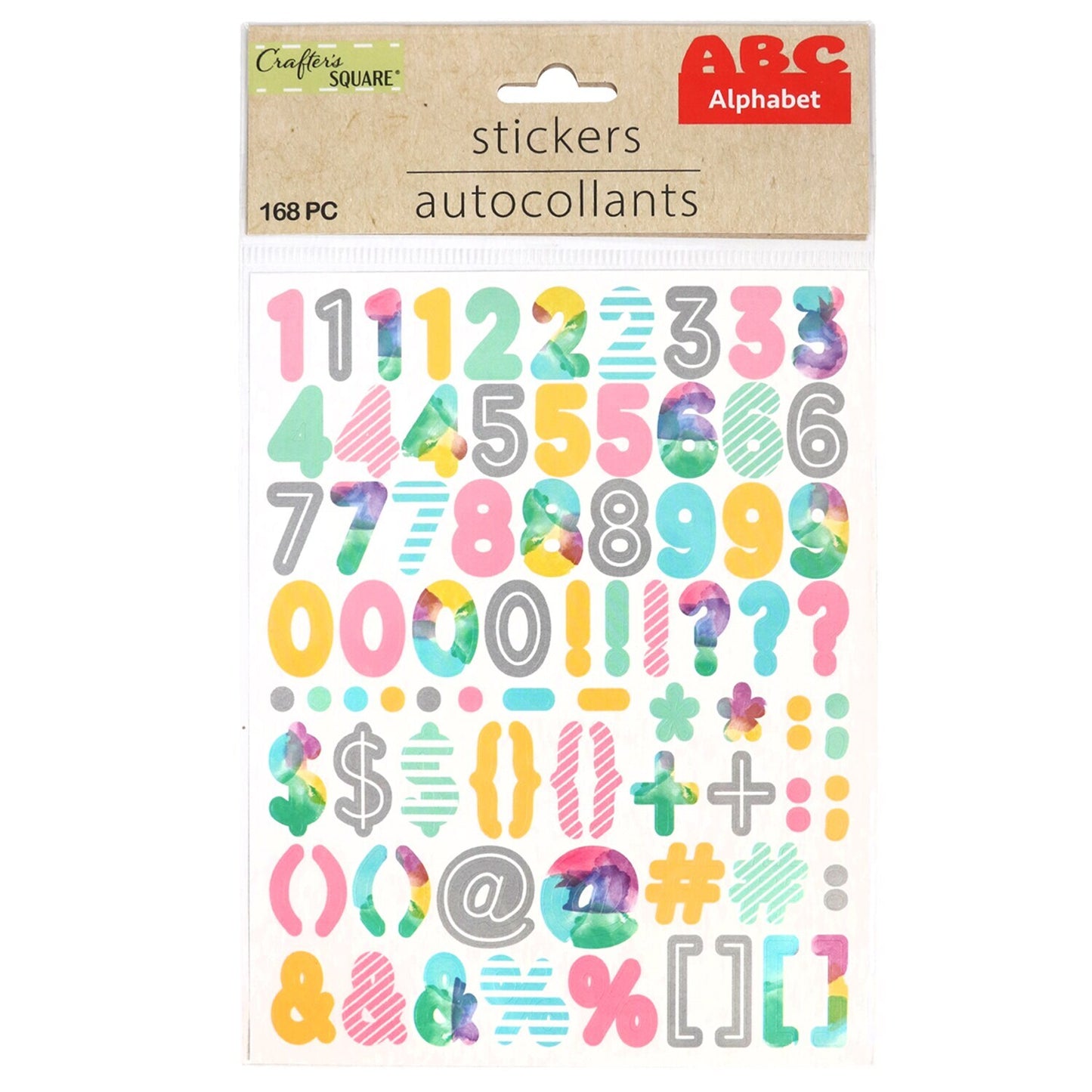 Crafter's Square Colorful Sticker Pads (Pack of 36)