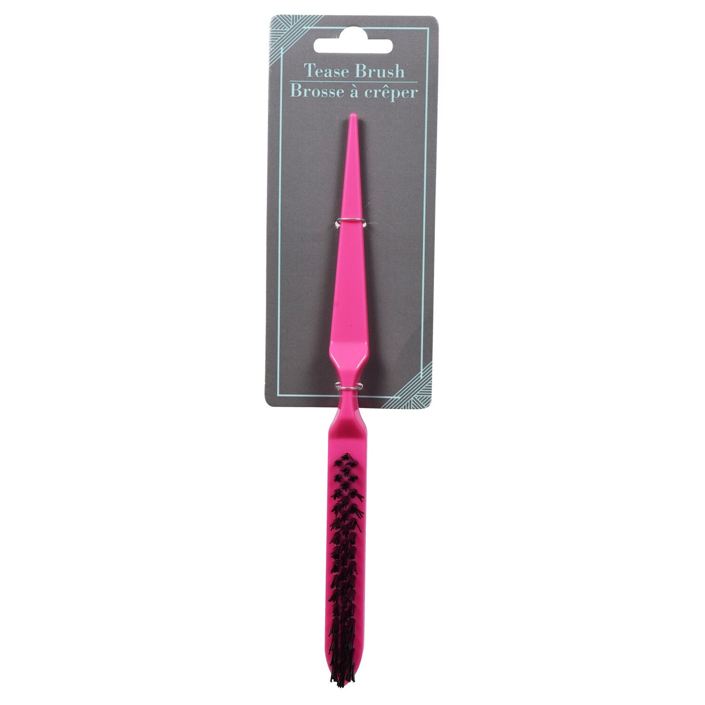 Colored Teasing Hair Brushes, 8.125x1 in. (Pack of 24)