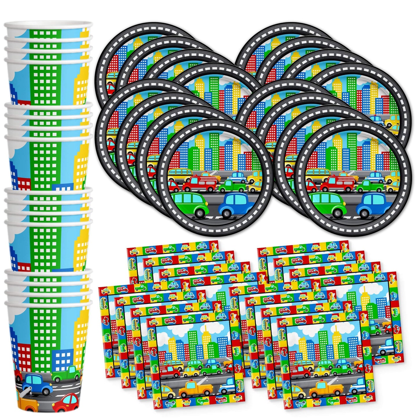 Cars and Trucks Party Supplies for Kids
