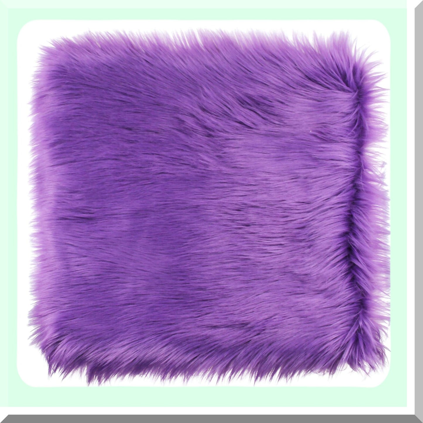 PlushLux Long Throw Pillow Cover - Super Soft Cushion Case for Home, Sofa, Bed, Car - Deluxe Decorative 18x18 Inch - Purple Luxe Décor