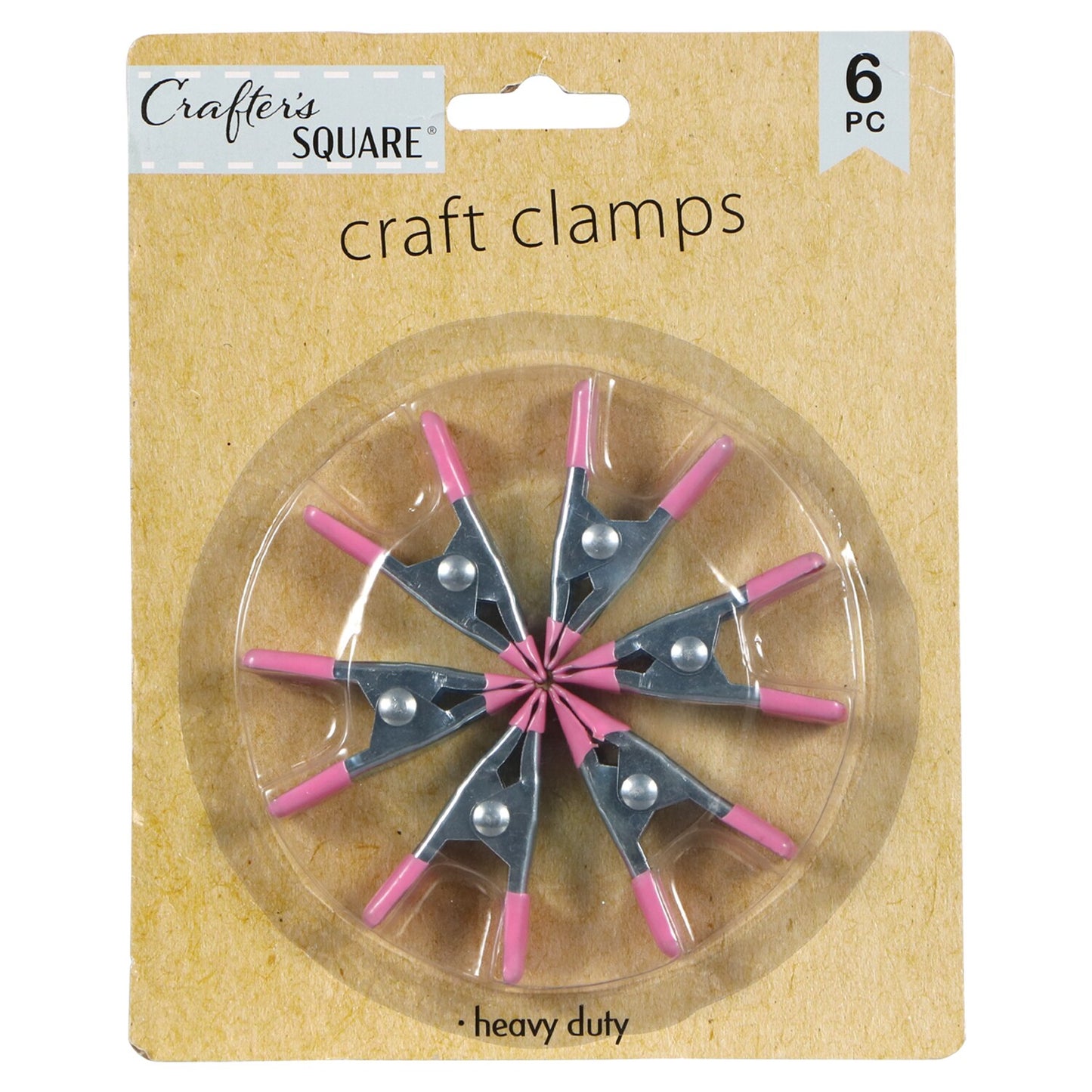 Crafter's Square Heavy Duty Metal Craft Clamps, 6-ct. Packs (Pack of 6)