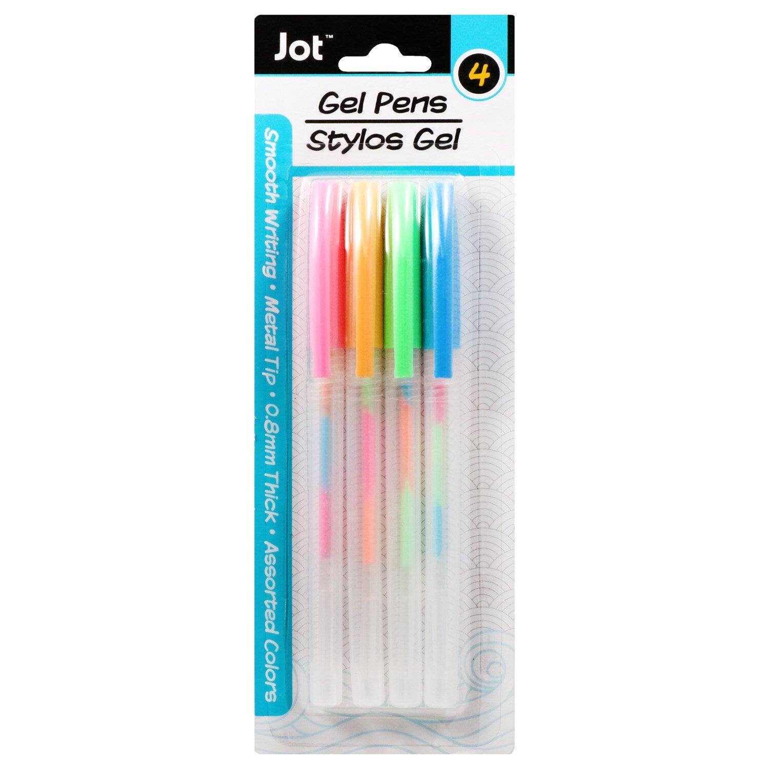 Jot Multicolored Gel Pens, 4-ct. Packs (Pack of 24)