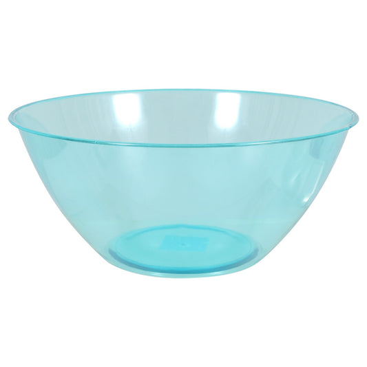 Light Blue Plastic Bowls, 7x11.25-in. (Pack of 24)