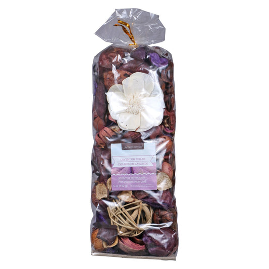 LuminEssence Lavender Fields Potpourri, 5-oz. Bags (Pack of 12)
