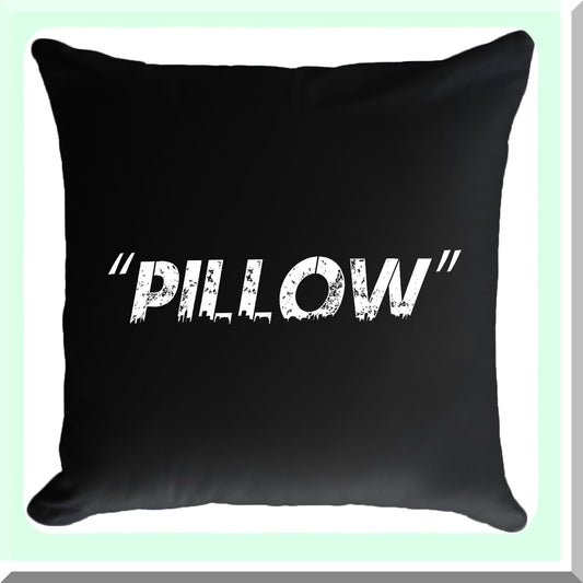 Sneakerhead Hypebeast Quote Pillow Cover 18" x 18"