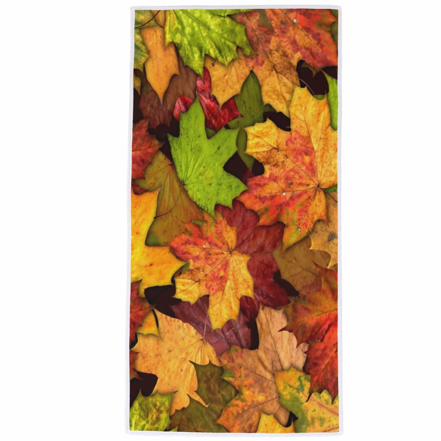 Fall Maple Leaves Hand Towel 16"x30"