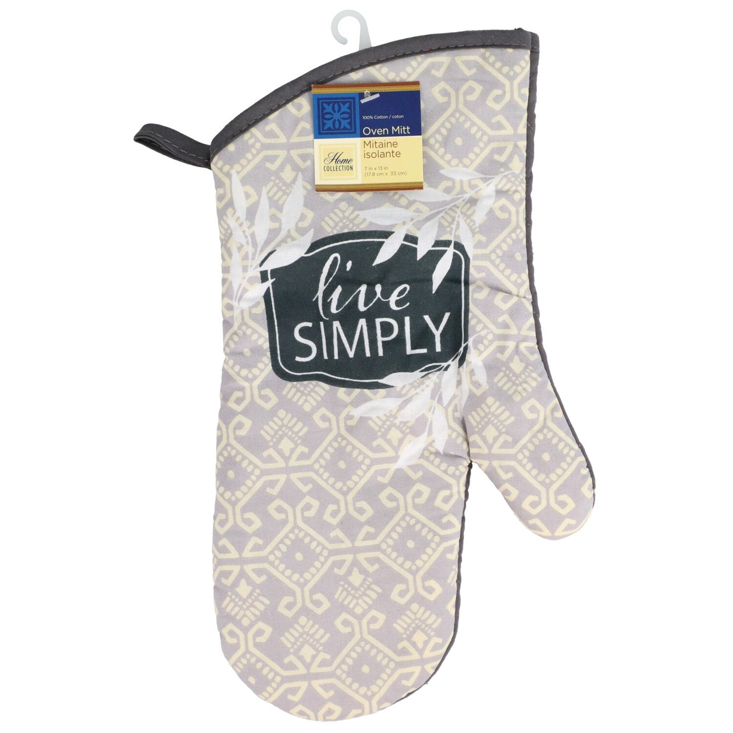 Home Collection Sentiments Oven Mitts, 13x7 in. (Pack of 12)