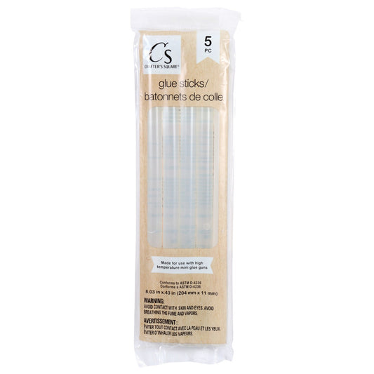 Crafter's Square Hot Glue Sticks, 5-ct. Packs (Pack of 3)