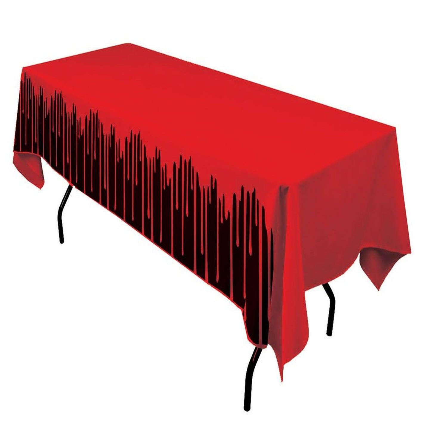 Skeleton Table Cover for Spooky Party Decor