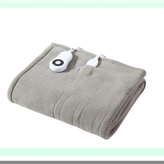 CozyWarm Sherpa Heated Throw Compatible with Plush Fleece
