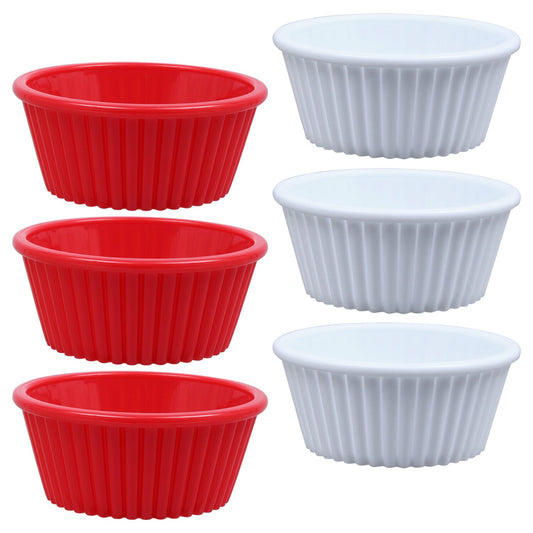 Solid Color Plastic Ramekins, 3-ct. Packs (Pack of 24)