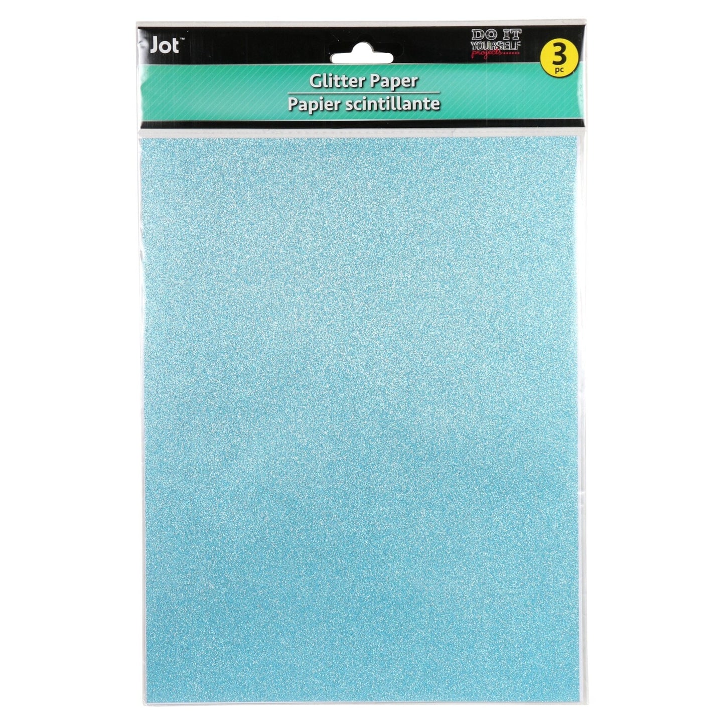 Jot Glitter Paper with Adhesive Backing, 3-ct. Packs (Pack of 36)